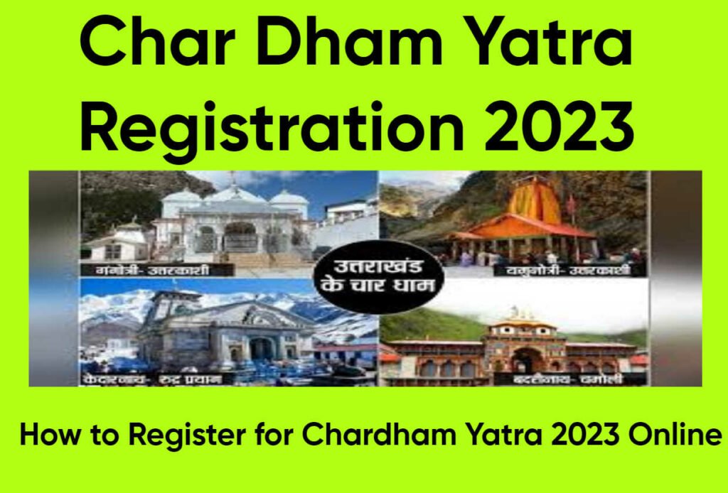 Char Dham Yatra Registration Registrationandtouristcare Uk Gov In