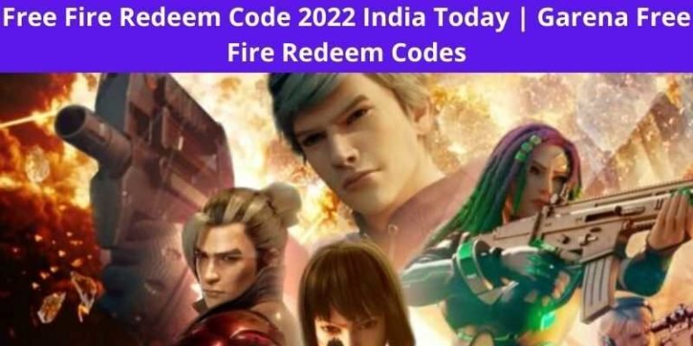 Free Fire Redeem Code 2022