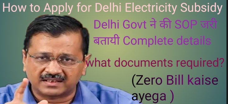 Delhi Govt Electricity Subsidy