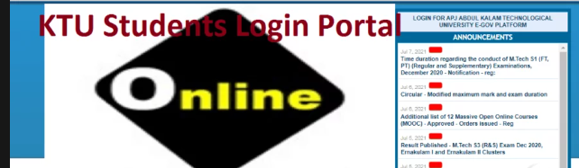 KTU Students Login Portal