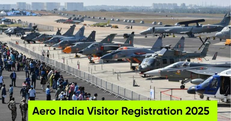 Aero India Visitor Registration 2025