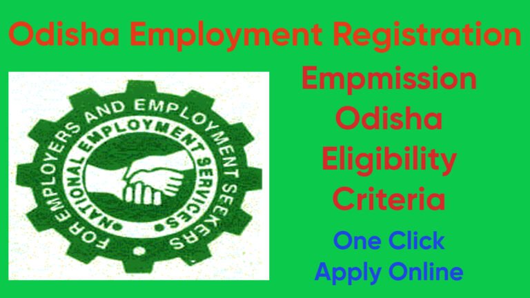 Odisha Employment Registration