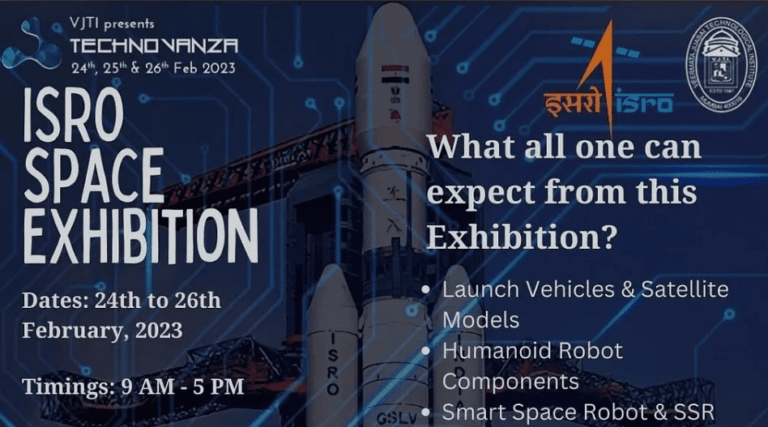 VJTI ISRO Exhibition 2023