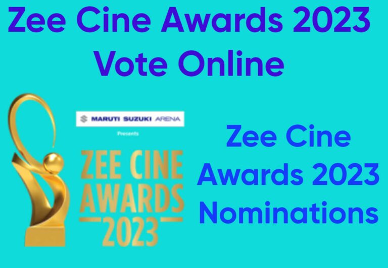 zee cine awards 2023 vote online