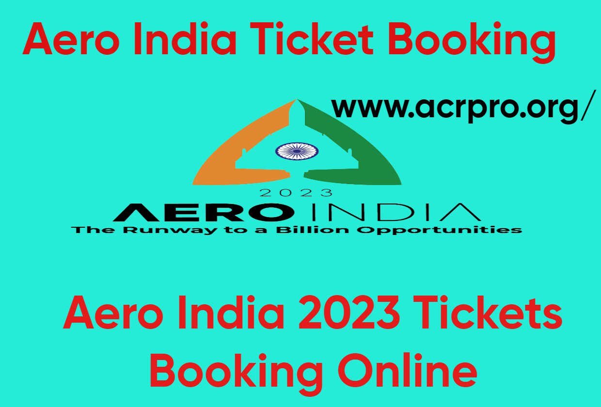 Aero India Ticket Booking