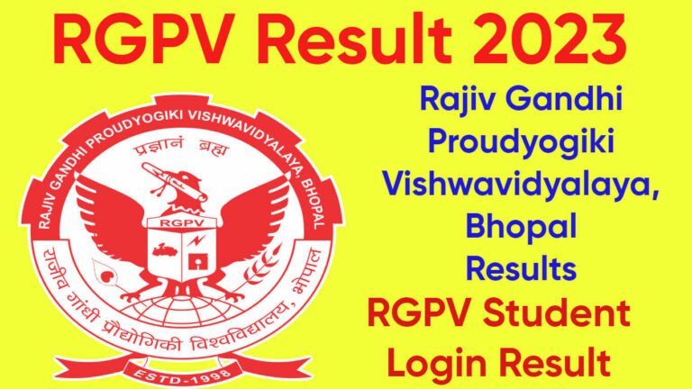 RGPV Result 2023