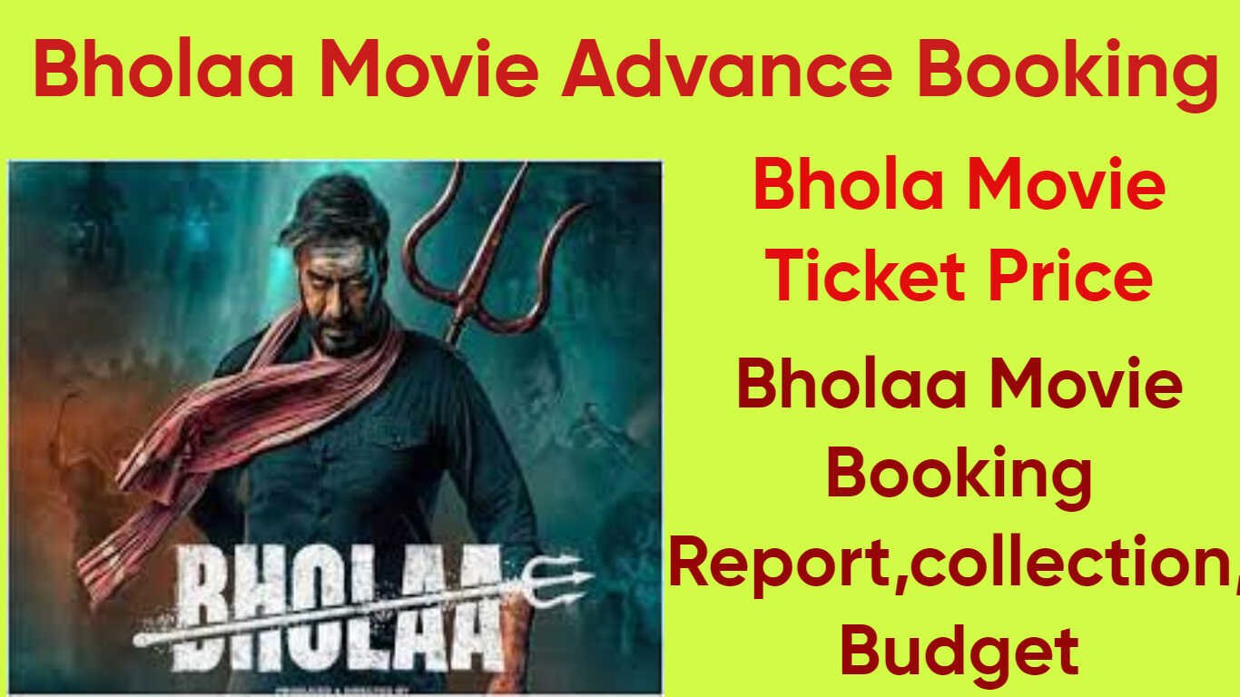 Bholaa Movie Advance Booking