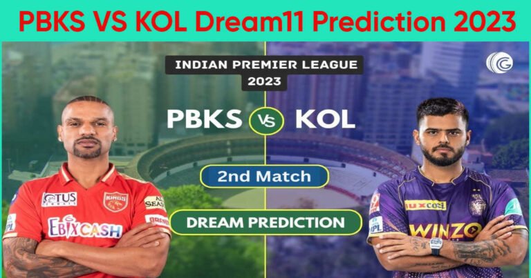 PBKS VS KOL Dream11 Prediction