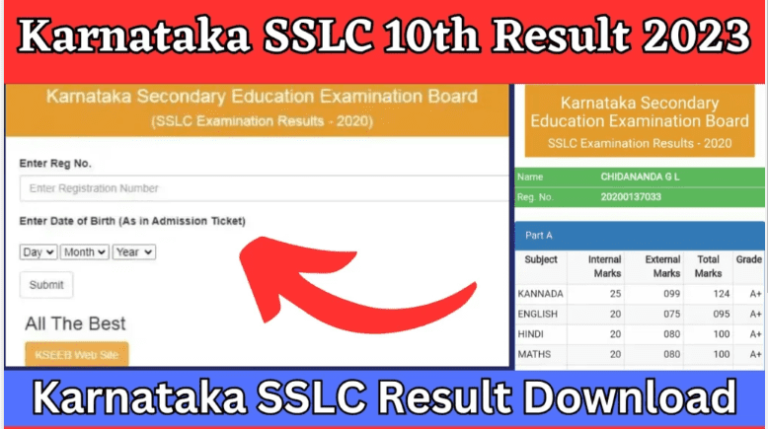 Karnataka SSLC 10th Result 2023
