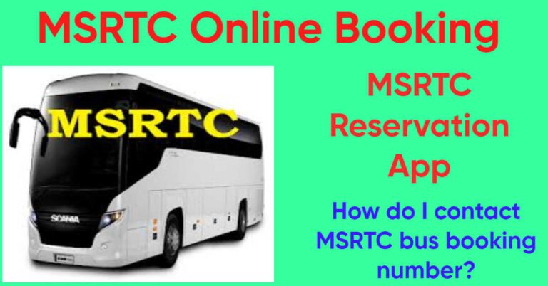 MSRTC Online Booking