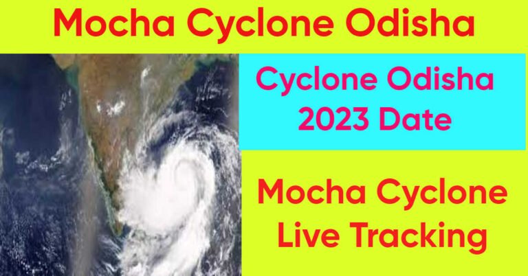 Mocha Cyclone Odisha