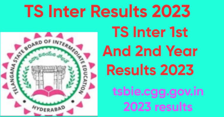 TS Inter Result 2023