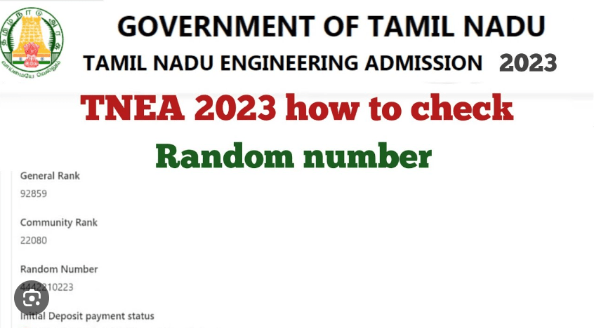TNEA Random Number 2023