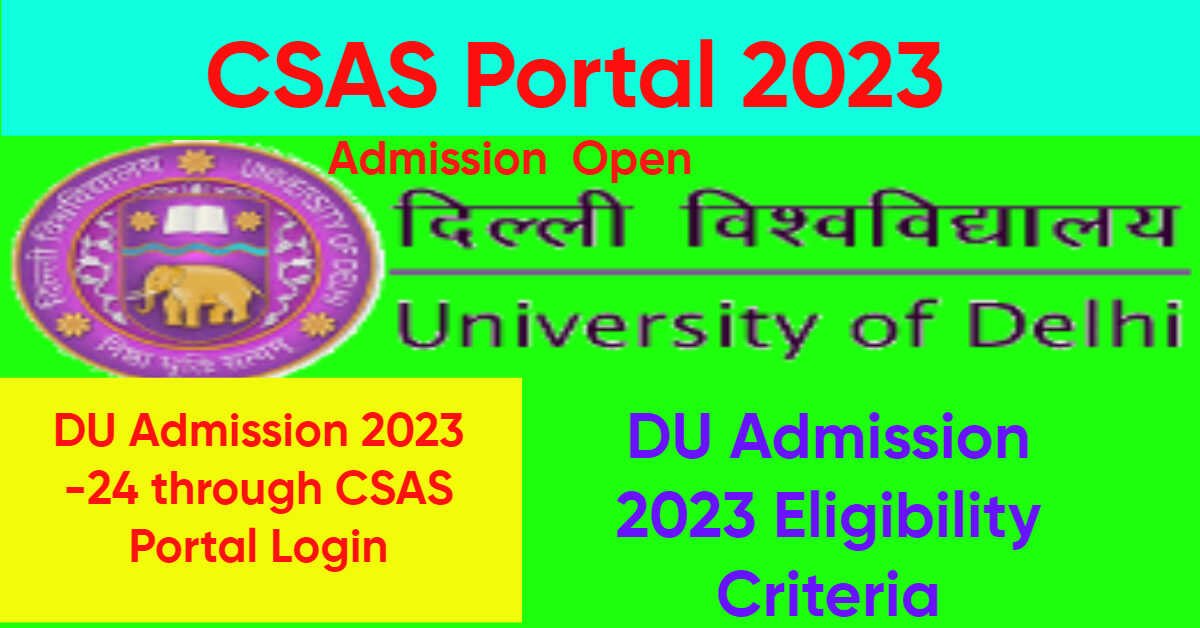 CSAS Portal 2023