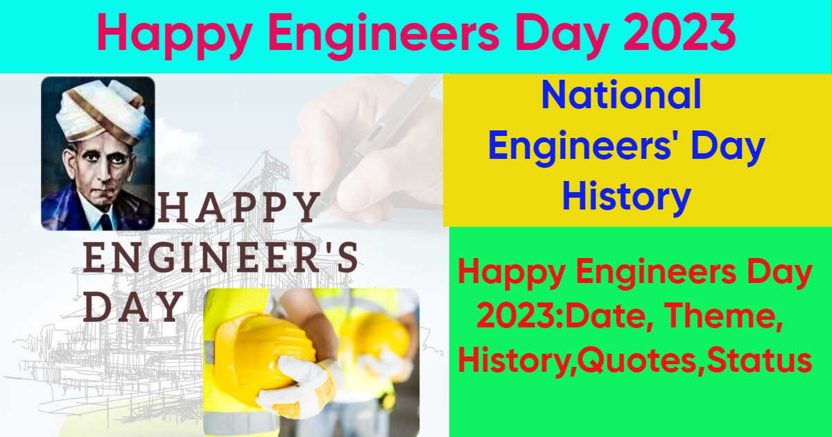 Happy Engineers Day 2023