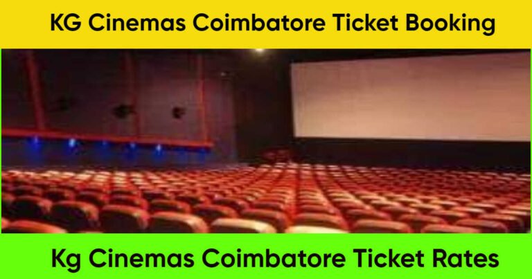 KG Cinemas Coimbatore Ticket Booking