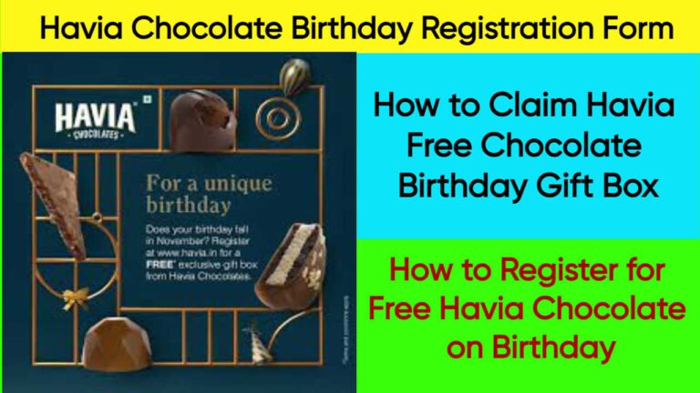 Havia Chocolate Birthday Registration