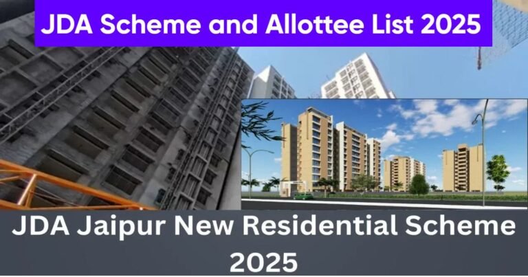 JDA Scheme and Allottee List 2025