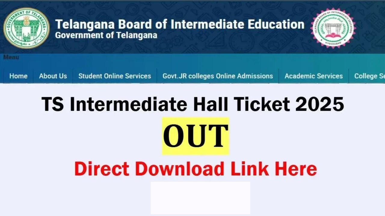 TS Intermediate Hall Ticket Download