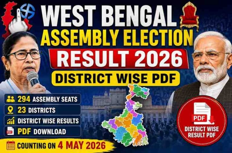 West Bengal assembly election results 2026